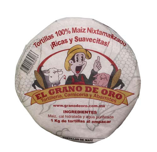 Tortilla De Maiz Blanca Kg