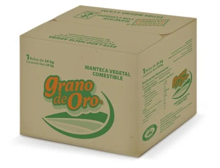 Manteca Vegetal Grano De Oro 24 Kg
