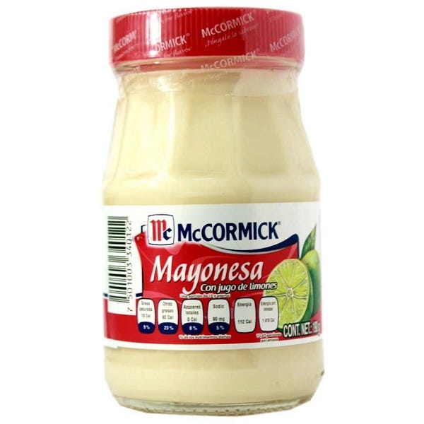 Mayonesa McCormick 190g