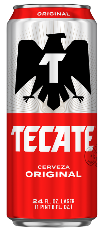 Cerveza Tecate Roja 24 OZ