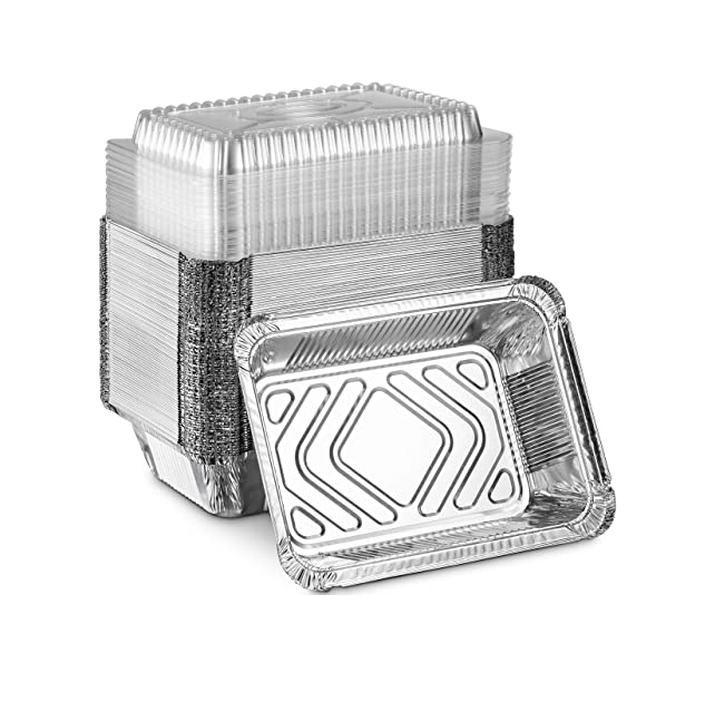 Charola Aluminio Mediana Pz