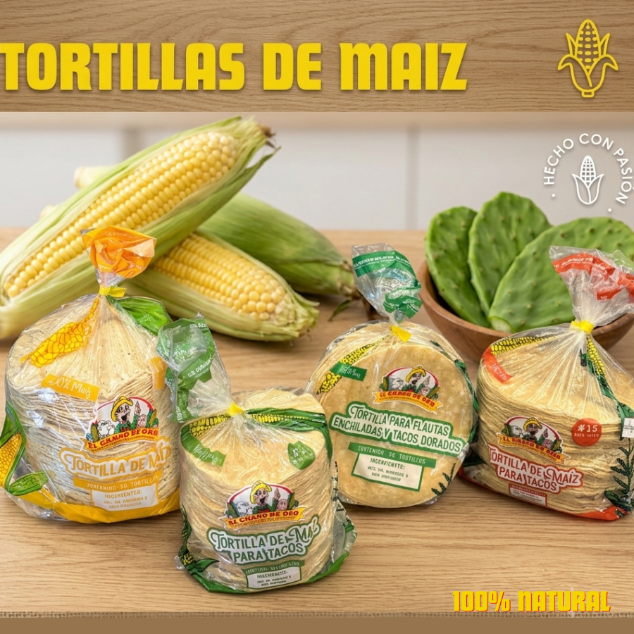 Calidad que se nota en cada tortilla