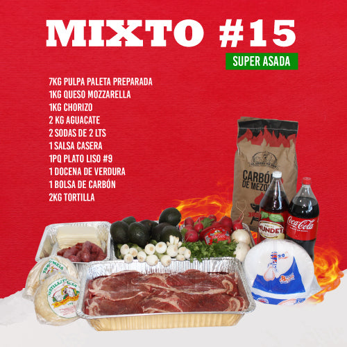 Paquete #15 Super Asada