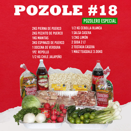 Paquete Mixto #18 Pozolero Especial