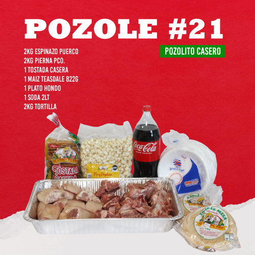 Paquete Mixto #21 Pozolito Casero