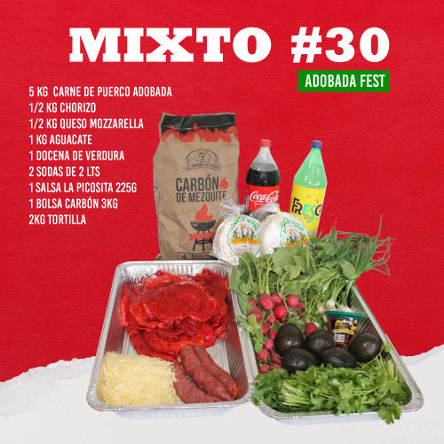 Paquete Mixto #30 Adobada Fest