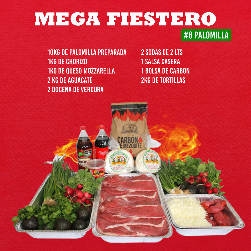 Paquete #8 Mega Fiestero Palomilla