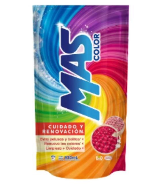 Detergente MAS Color 830 ml
