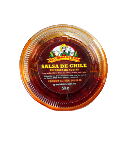 Salsa en pasta de chile de arbol