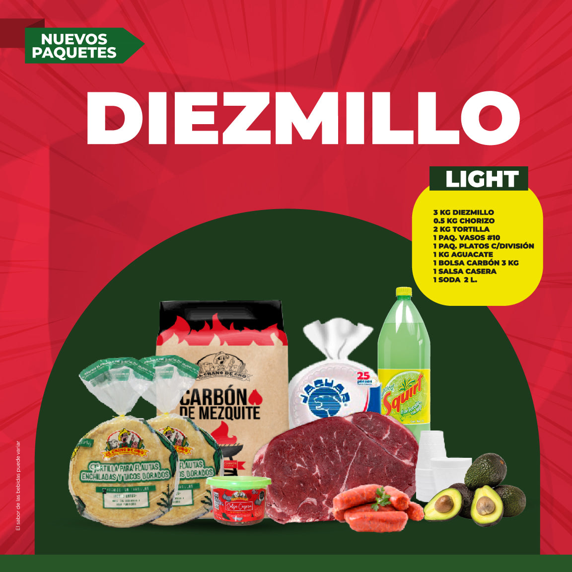 Paquete Diezmillo Light