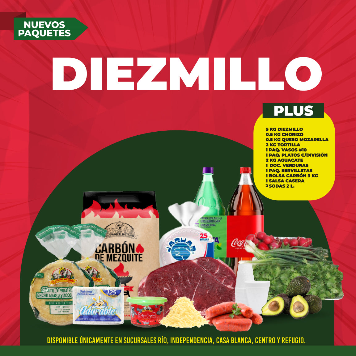 Paquete Diezmillo Plus