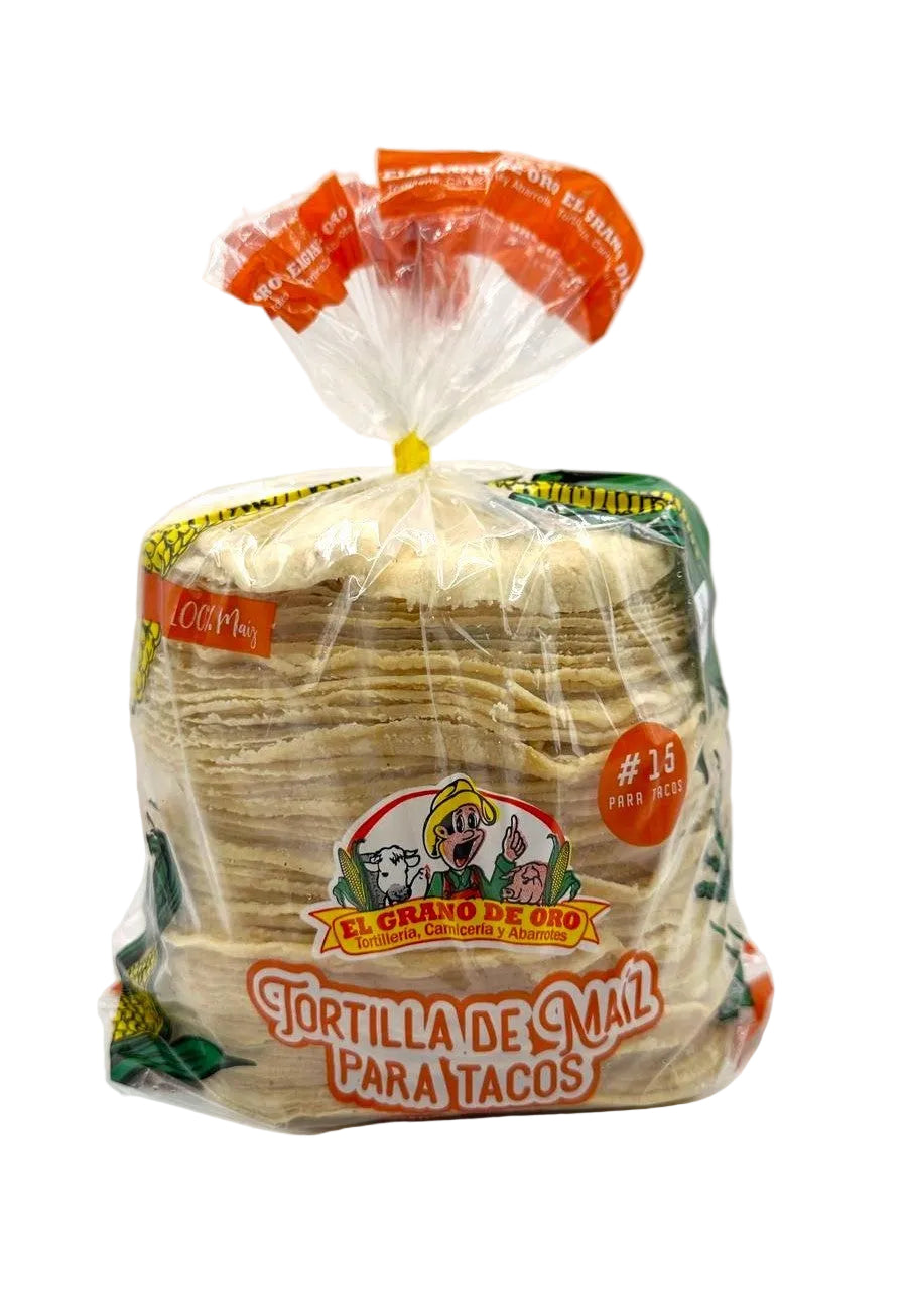 Tortilla De Maiz #15 C/100 Pz