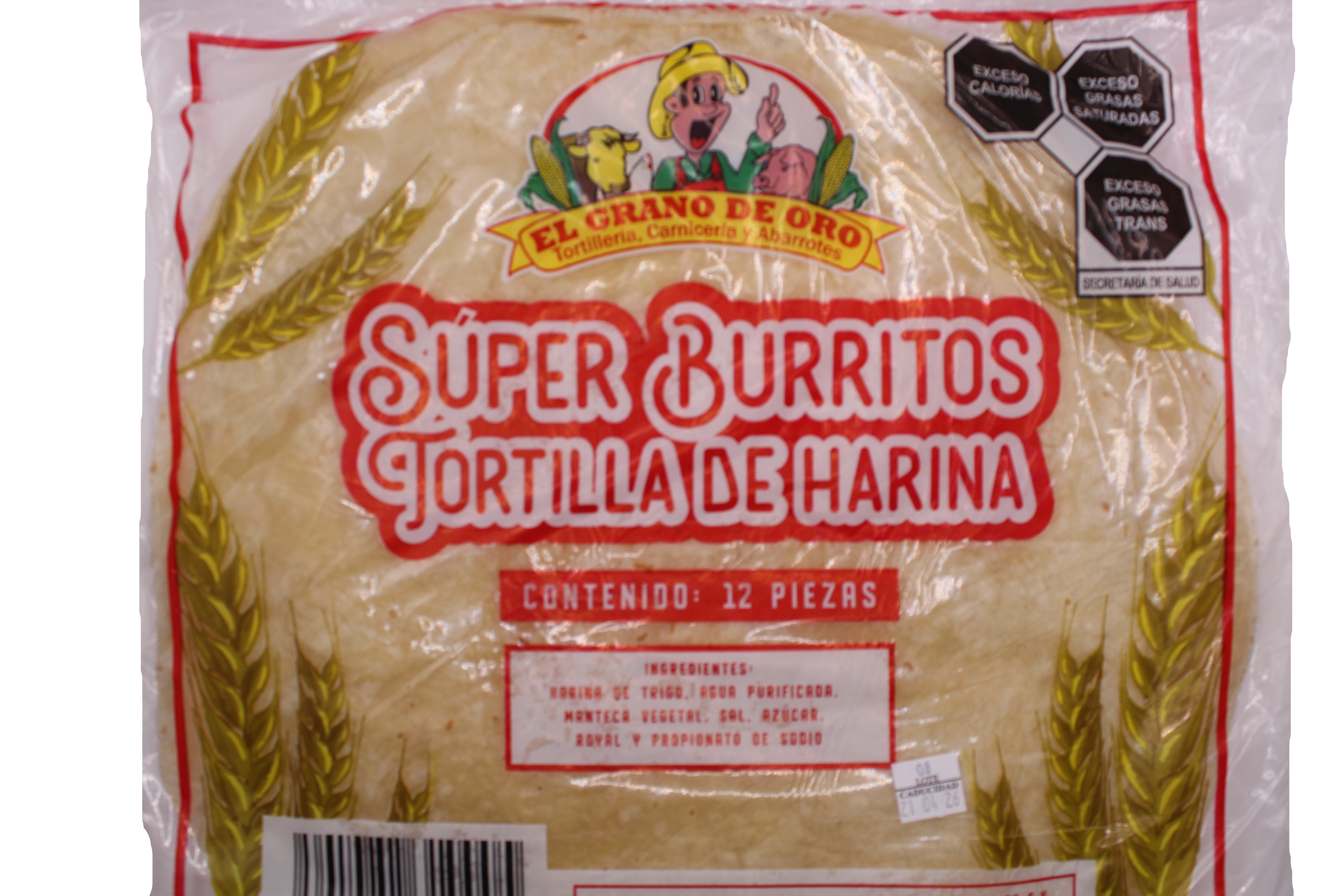 Tortilla De Harina #16 C/10 Pz