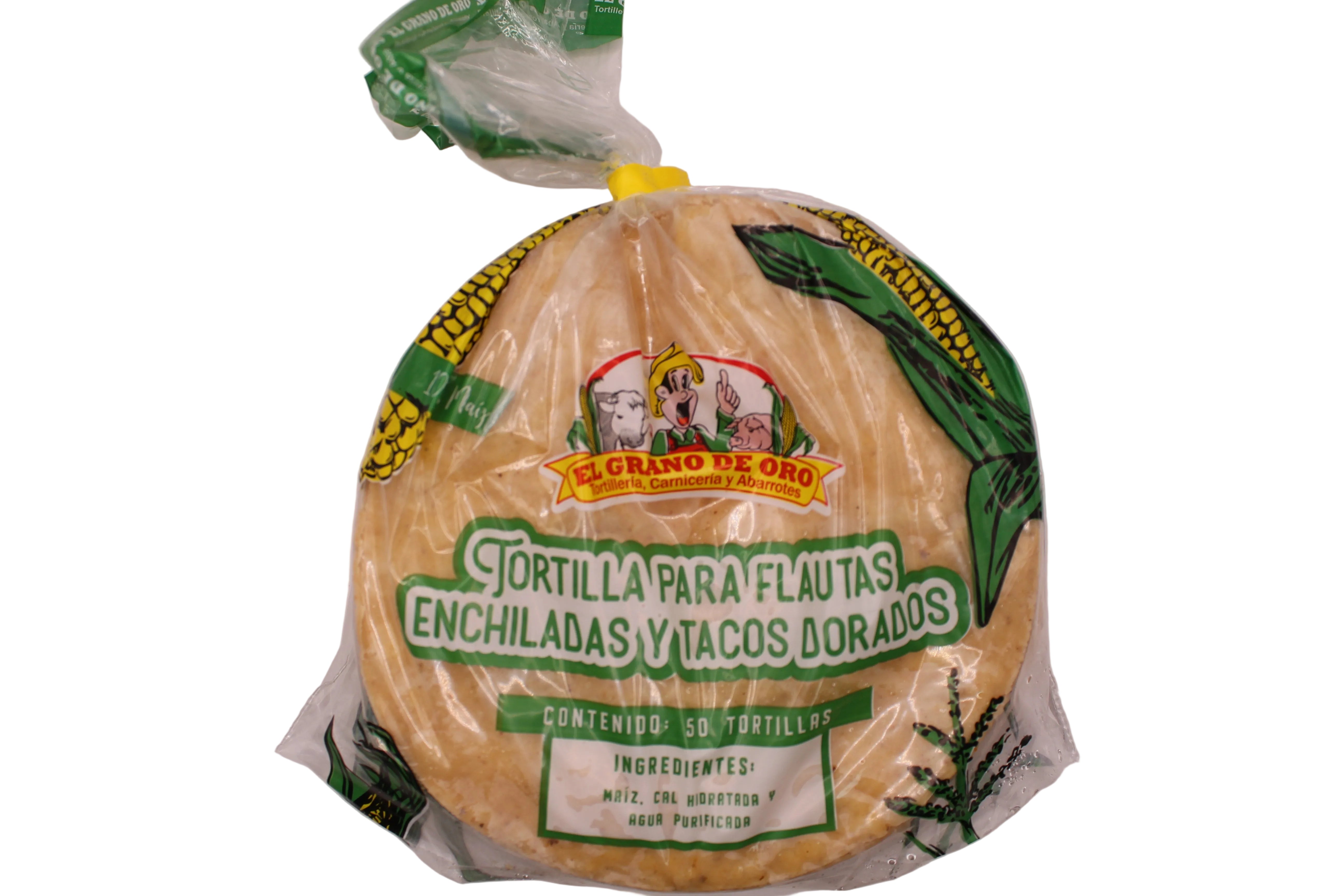 Tortilla De Maiz P/Enchilada #16 C/50 Pz