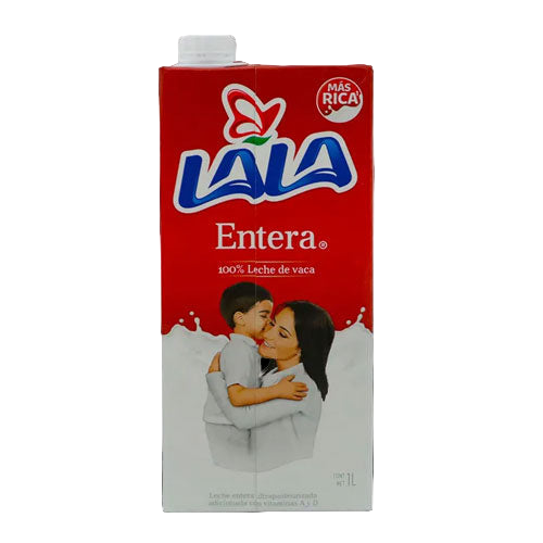 Leche Lala Entera de carton 1lt
