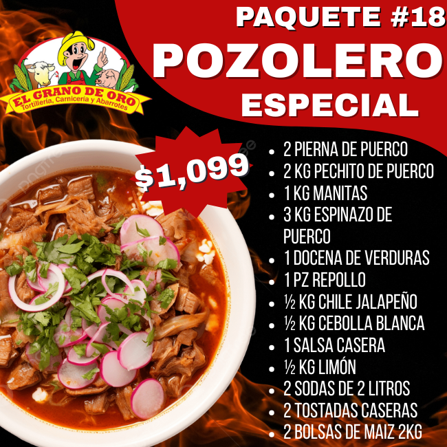 Paq Mix #18 Pozolero Especial