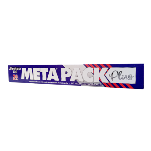Papel Aluminio Metapack 25ft
