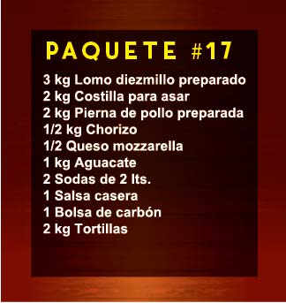 Paq Mix #17 (3Kg Lomo Diezmillo-2Kg Costilla)