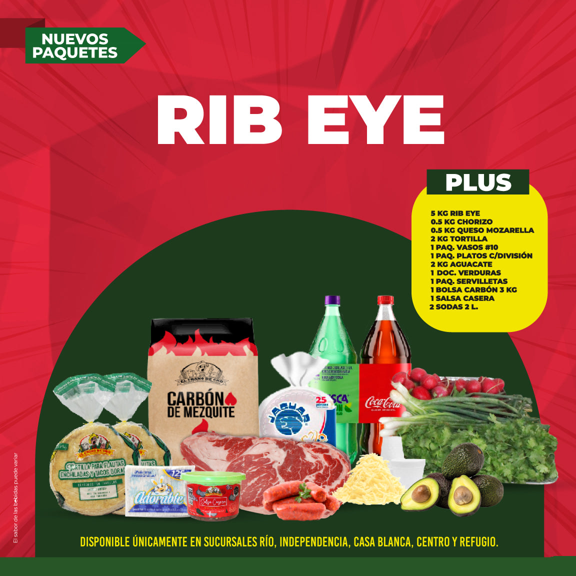Paquete Rib Eye Plus