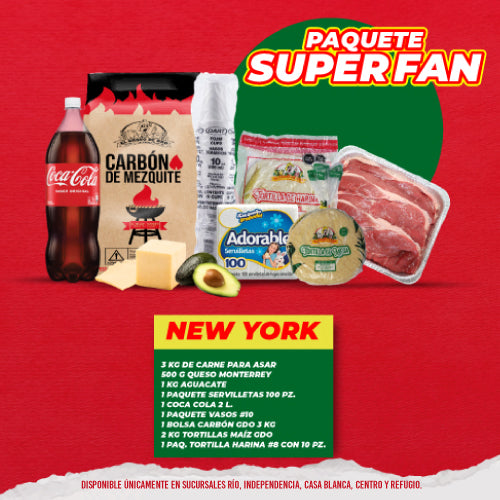 Paquete Super Fan New York