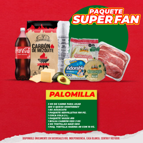 Paquete Super Fan Palomilla