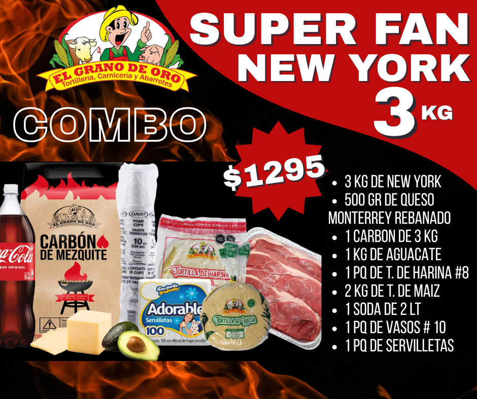 Combo Super Fan New York