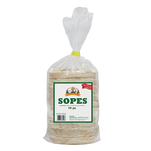 Sope en torre c/10 pzas