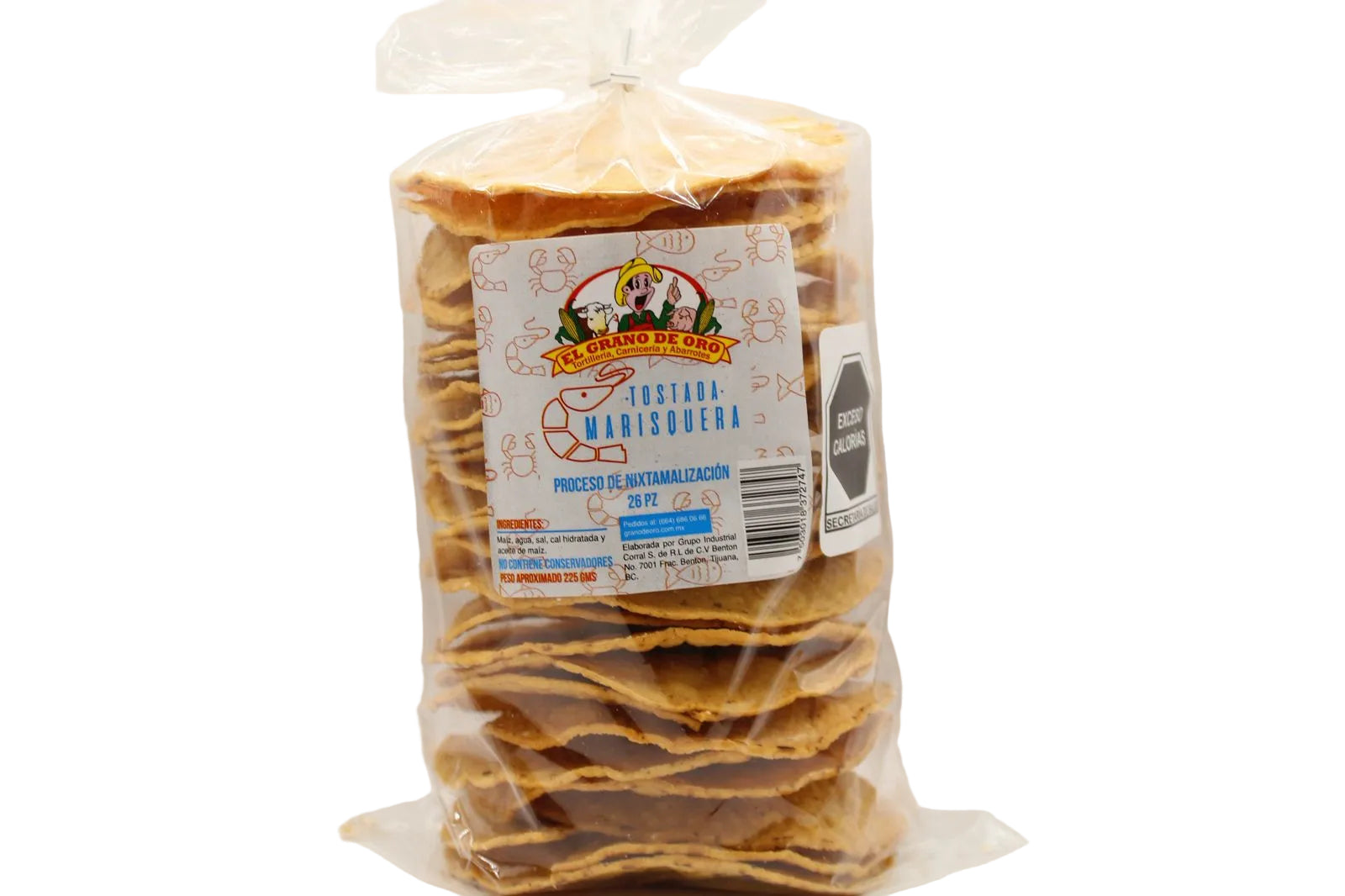 Tostadas Marisquera 25 pz