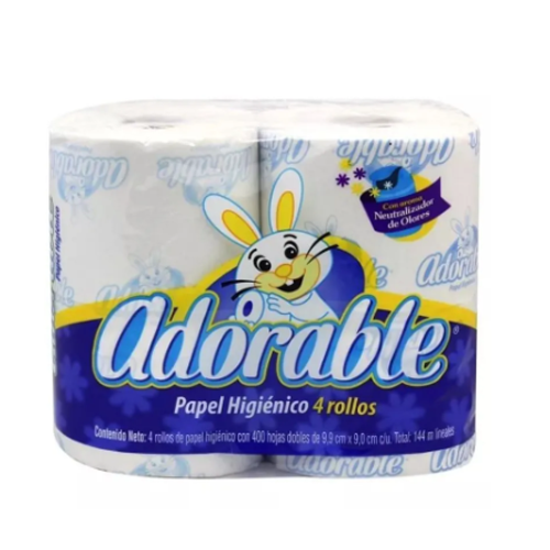Papel Higienico Adorable 4pz
