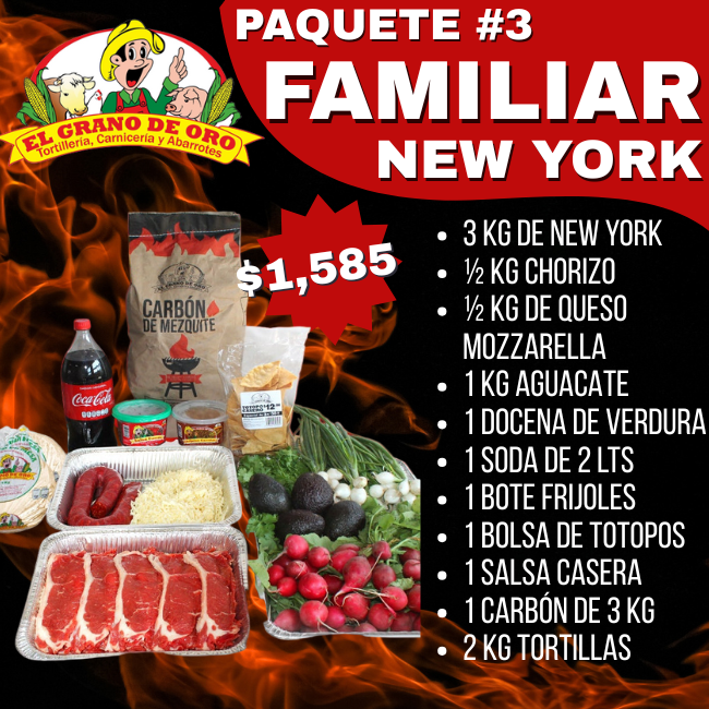 Paq #3 Familiar New York