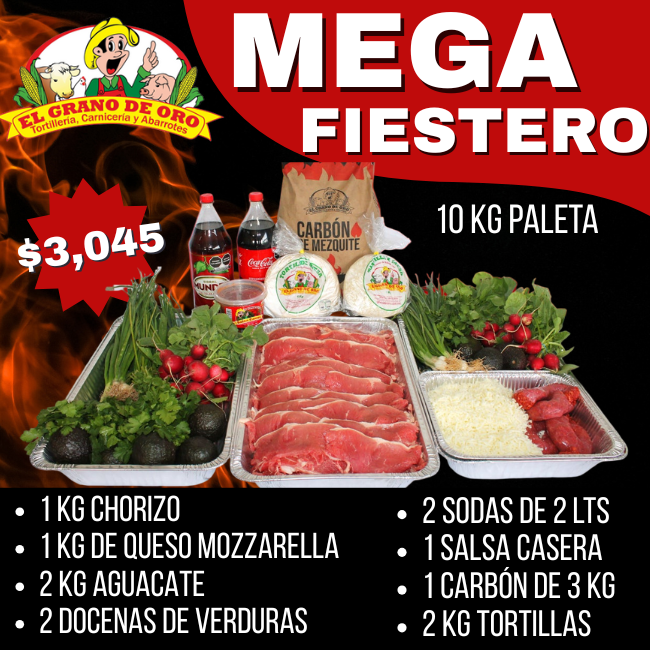 Paq #7 Mega Fiestero
