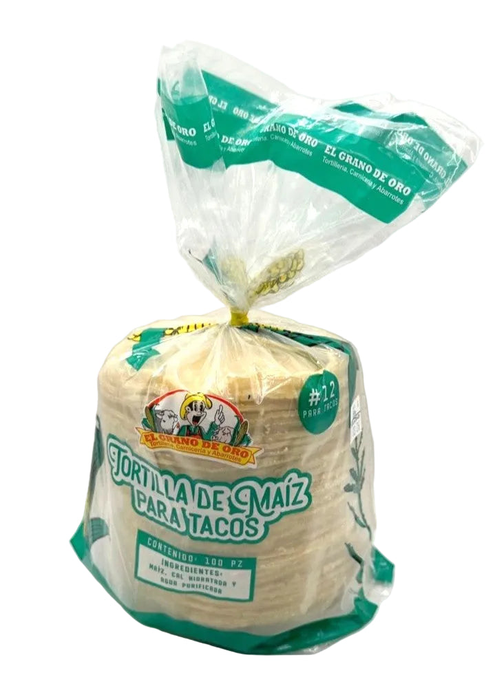 Tortilla De Maiz #12 C/100 Pz