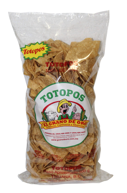 Totopo Mediano 500gr